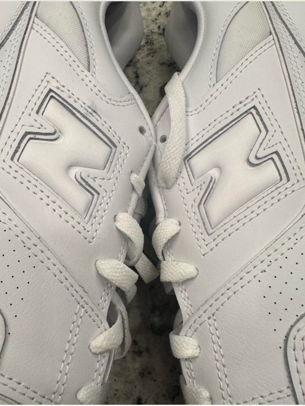 New Balance 550 BB550PB1 White/Gray Leather Low Top Lace-Up Men's Sneakers New - Picture 9 of 9